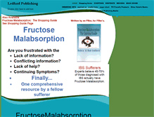 Tablet Screenshot of fructosemalabsorptionhelp.com
